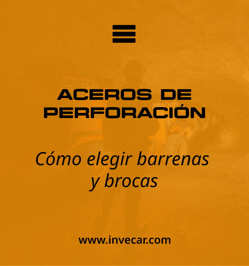 Aceros de perforación: cómo elegir barrenas y brocas